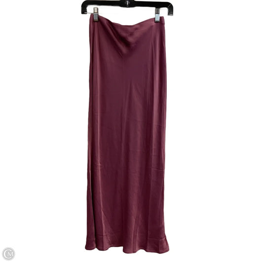 Skirt Maxi By Anthropologie In Purple, Size: Xxsp