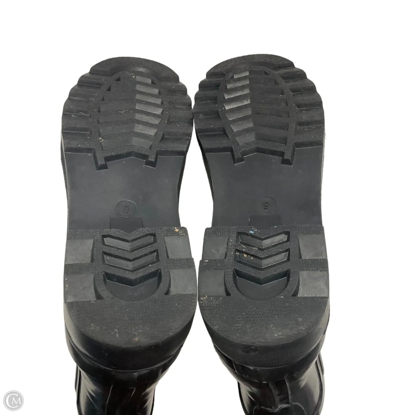 Boots Rain By Hisea In Black, Size: 9