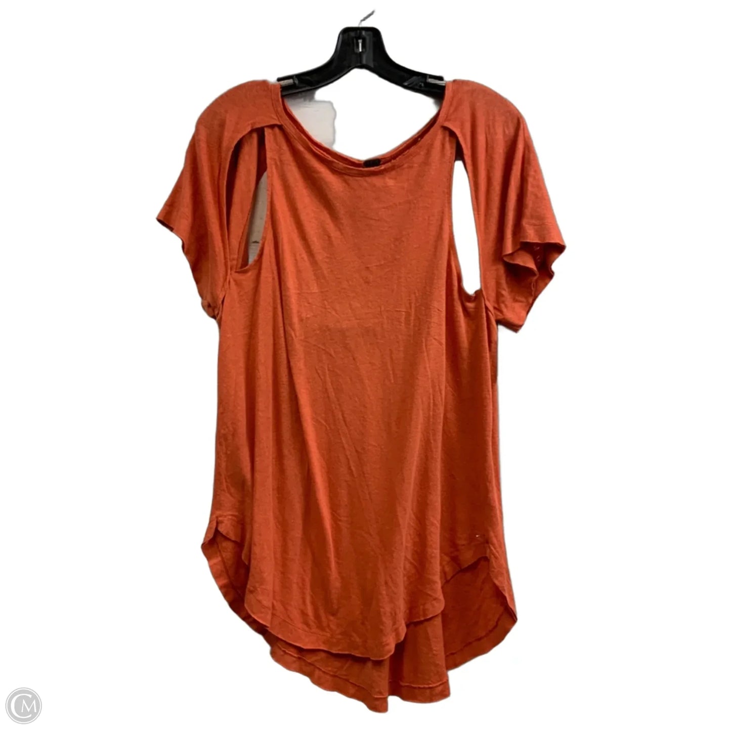Top Short Sleeve By We The Free In Orange, Size: S