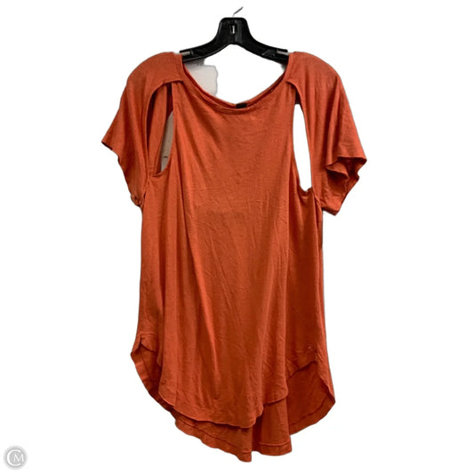 Top Short Sleeve By We The Free In Orange, Size: S