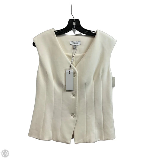 Vest Designer By Jason Wu In Cream, Size: M