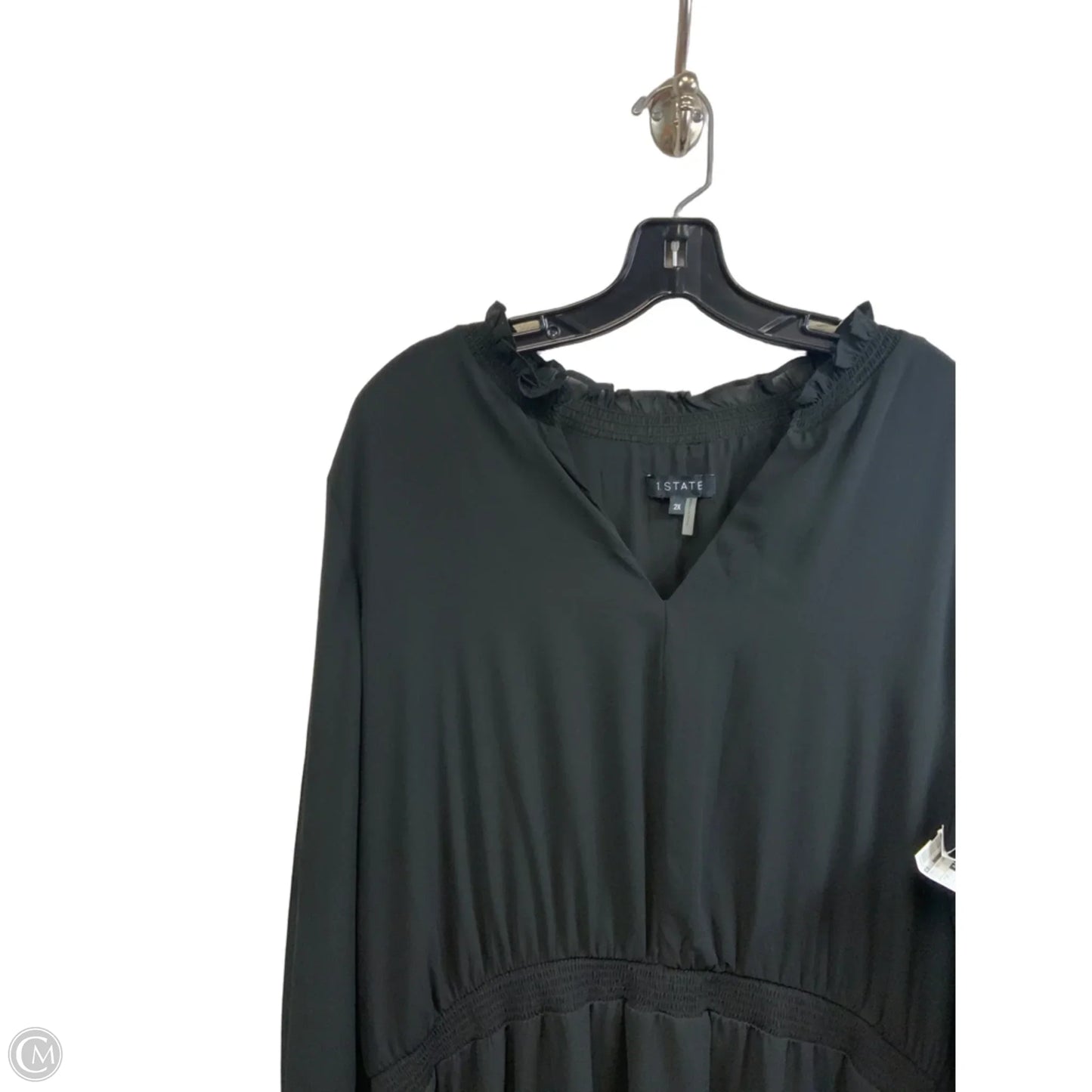 Dress Party Long By 1.state In Black, Size: 2x