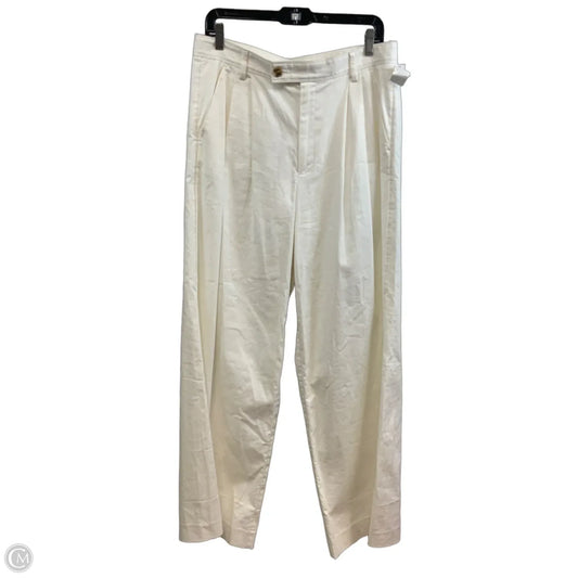 Pants Wide Leg By Banana Republic In Cream, Size: 12
