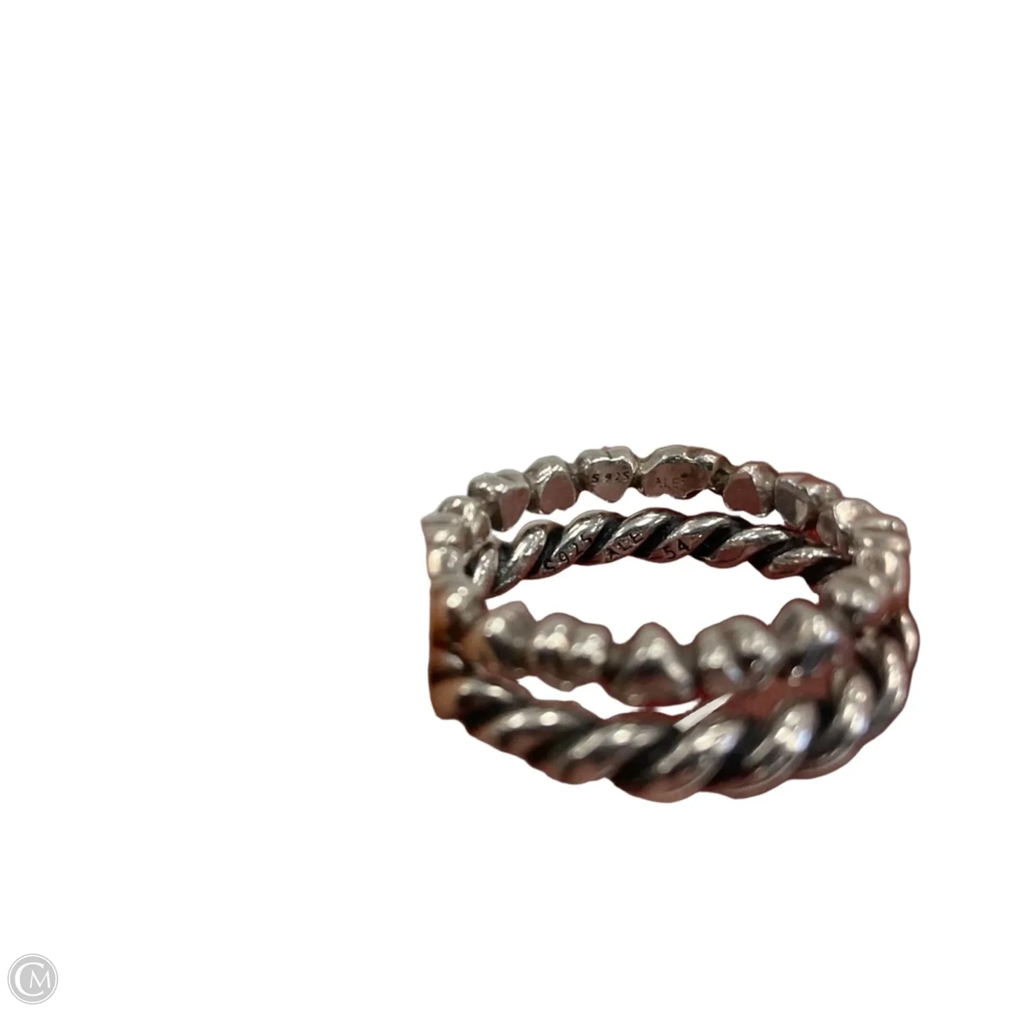 Ring Sterling Silver By Cmc, Size: 02 Piece Set