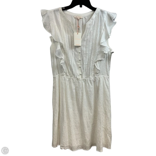 Dress Casual Short By Skies Are Blue In White, Size: L