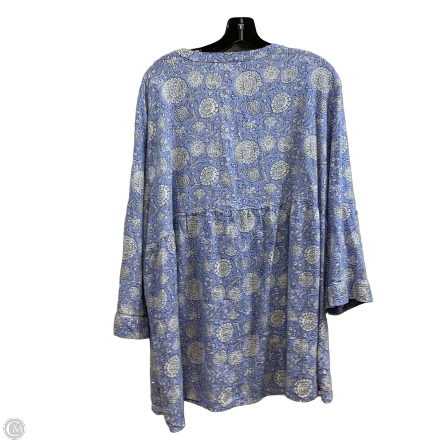Top Short Sleeve By Jones New York In Blue, Size: 3x