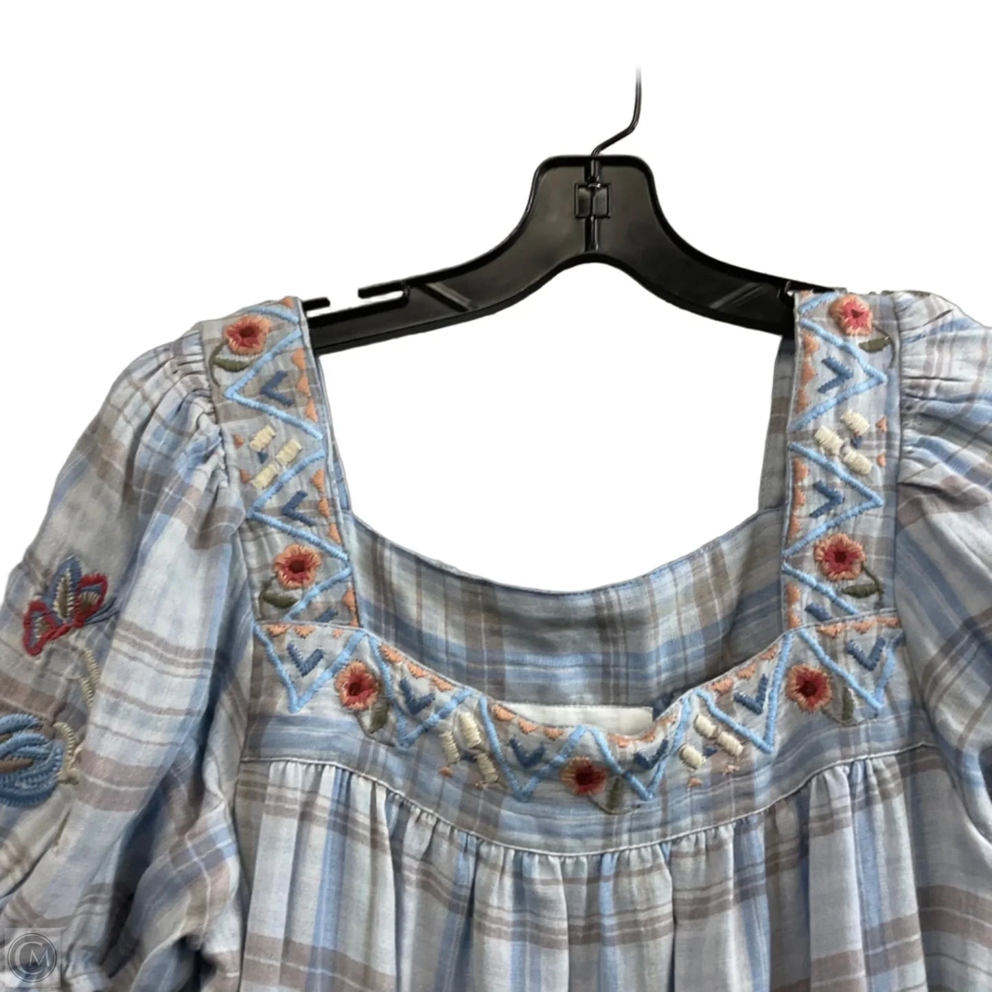 Top Short Sleeve By KARYN SEA In Blue, Size: M