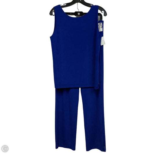 Pants Set 2pc By Chicos In Blue, Size: M