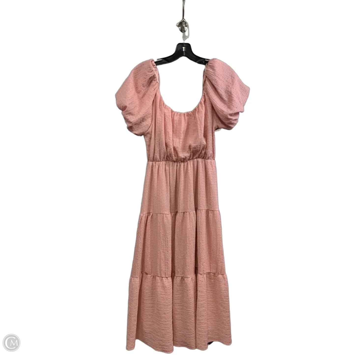 Dress Casual Midi By Astr The Label In Pink, Size: M