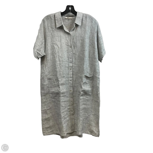 Dress Casual Short By Eileen Fisher In Grey, Size: S
