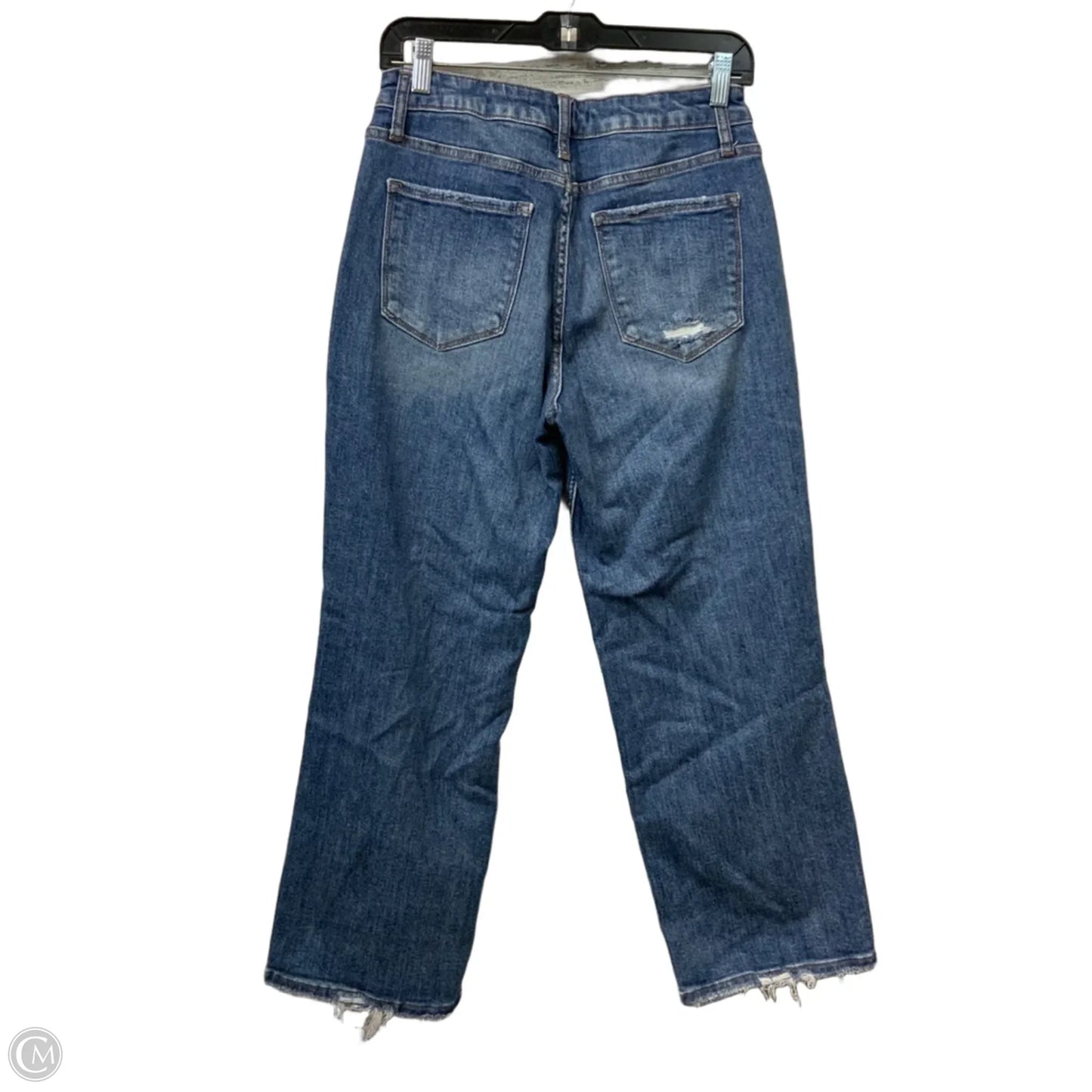 Jeans Straight By Vervet In Blue Denim, Size: 8