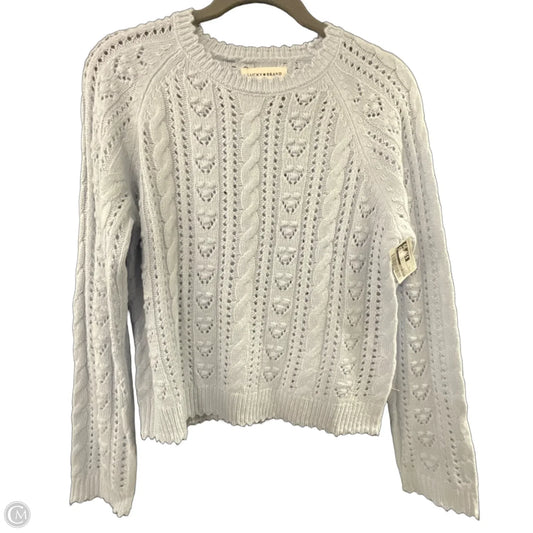 Sweater By Lucky Brand In Blue, Size: S