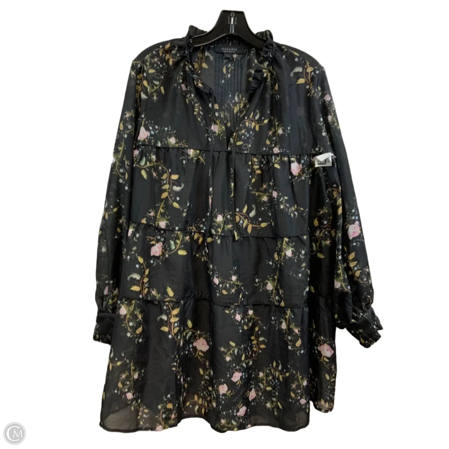 Dress Designer By All Saints In Black, Size: S