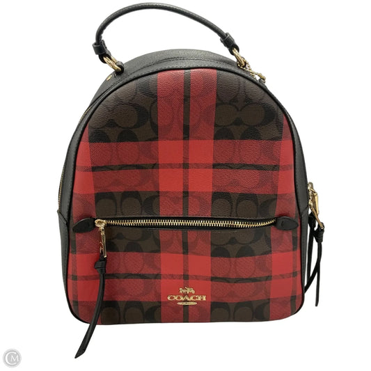 Backpack Designer By Coach, Size: Medium
