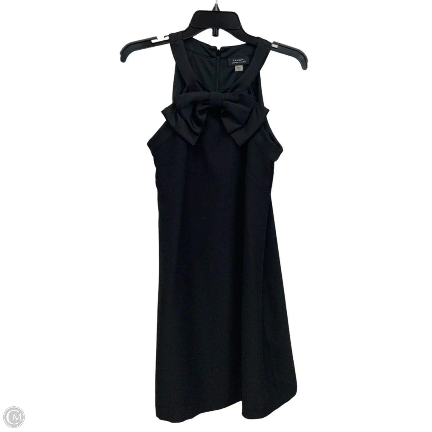 Dress Party Short By Tahari By Arthur Levine In Black, Size: S