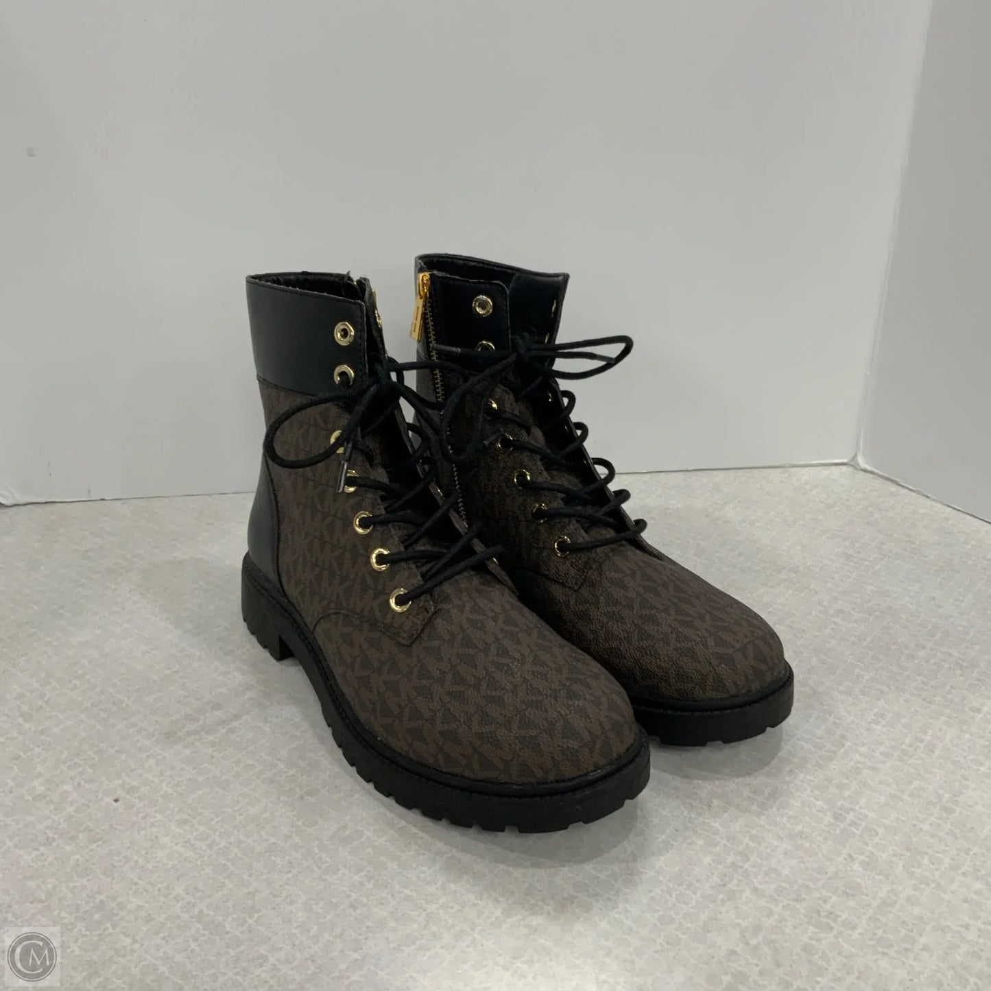 Boots Ankle Flats By Michael By Michael Kors In Brown, Size: 9.5