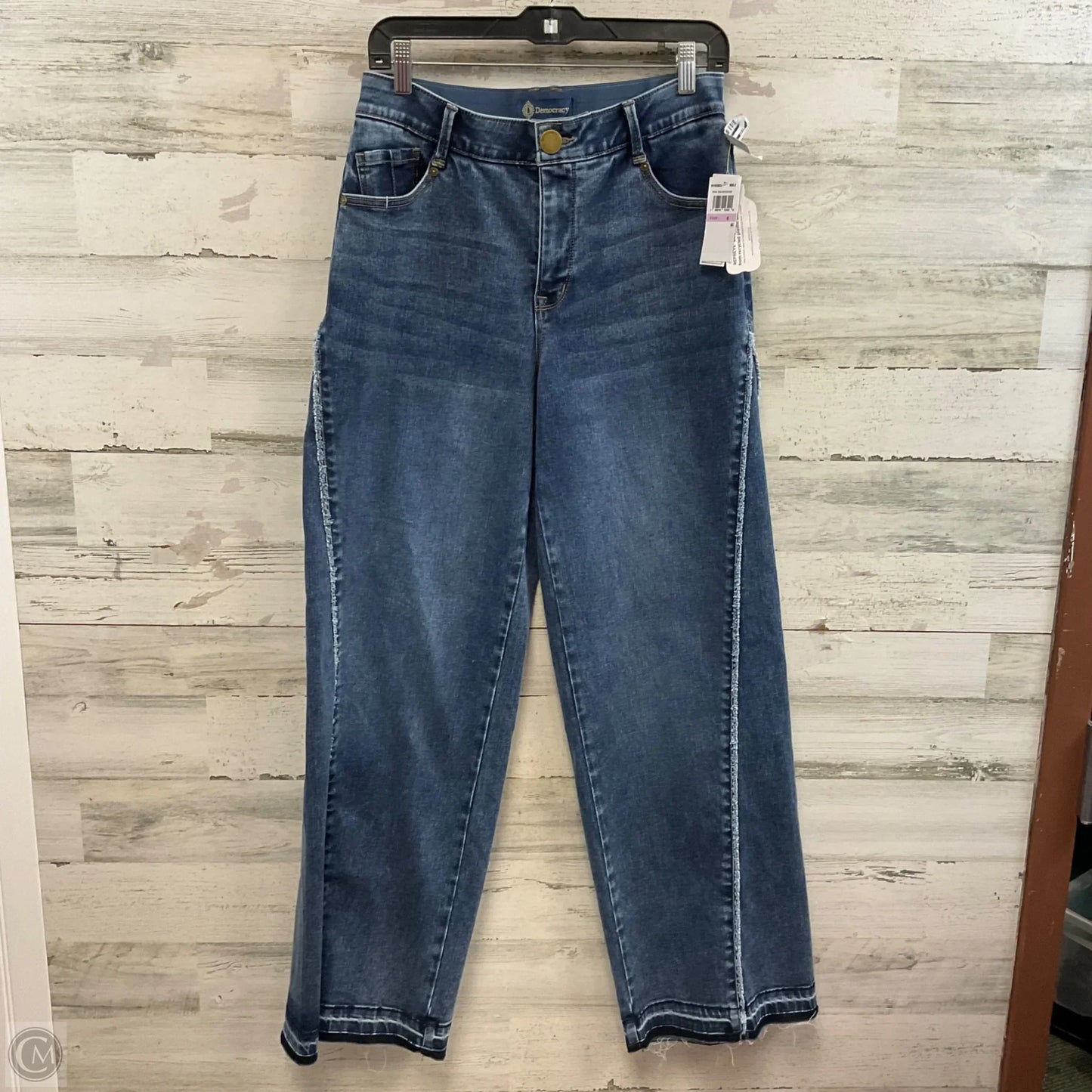 Jeans Wide Leg By Democracy In Blue Denim, Size: 6