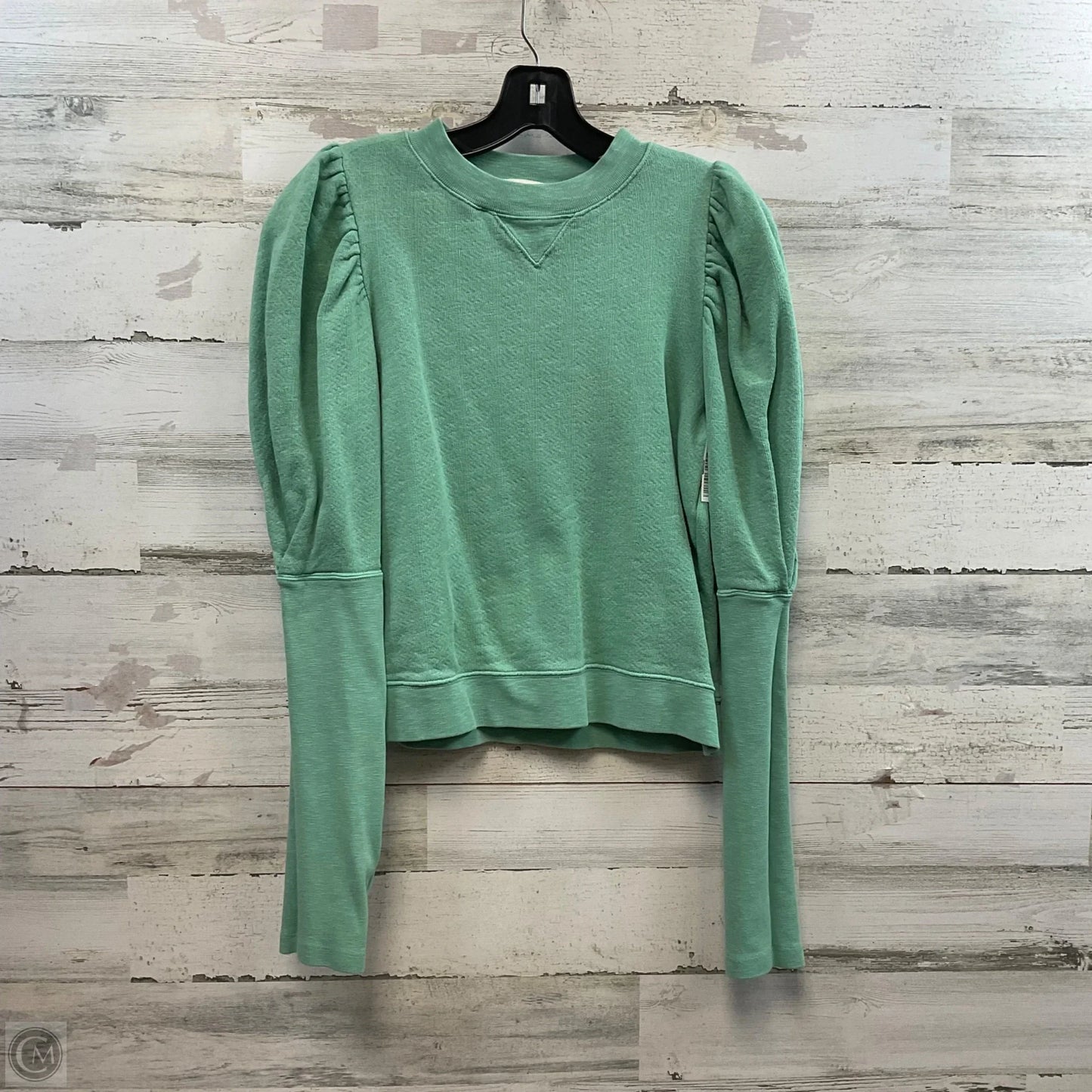 Top Long Sleeve By Ulla Johnson In Green, Size: M