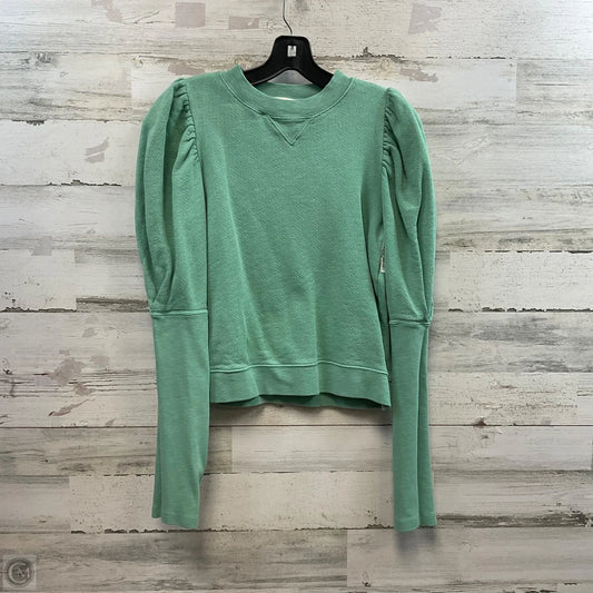 Top Long Sleeve By Ulla Johnson In Green, Size: M