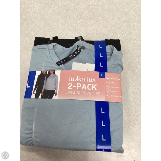 Top Long Sleeve By Lukka In Multi-colored, Size: L