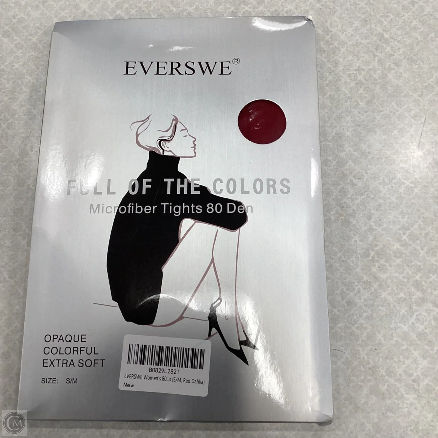 Tights By Cmf In Red, Size: S