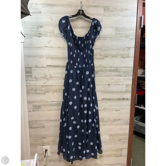 Dress Casual Maxi By Free People In Blue, Size: Xl