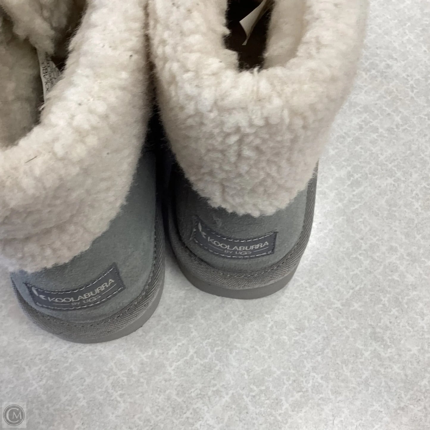 Boots Ankle Flats By Koolaburra By Ugg In Grey, Size: 7