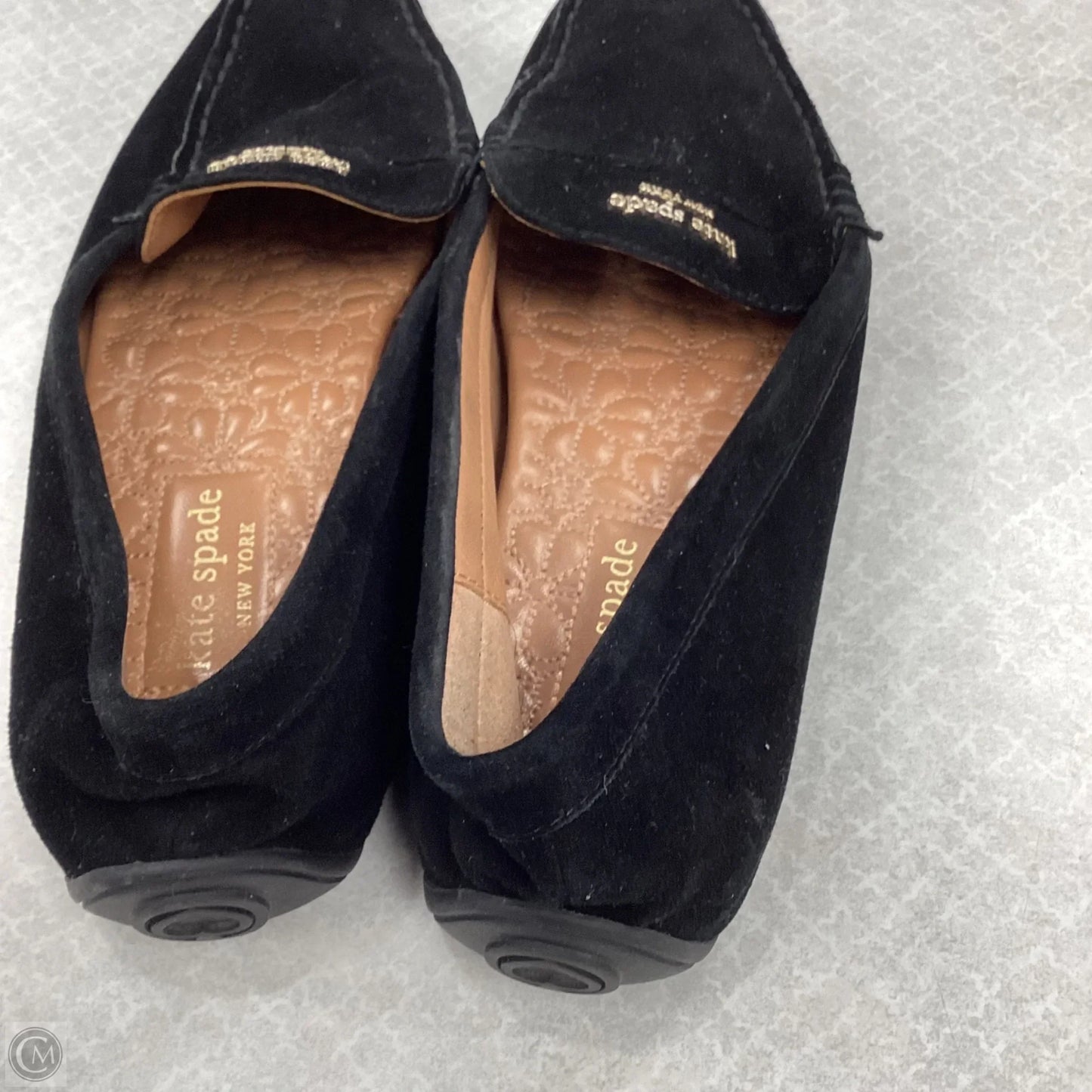 Shoes Designer By Kate Spade In Black, Size: 7.5