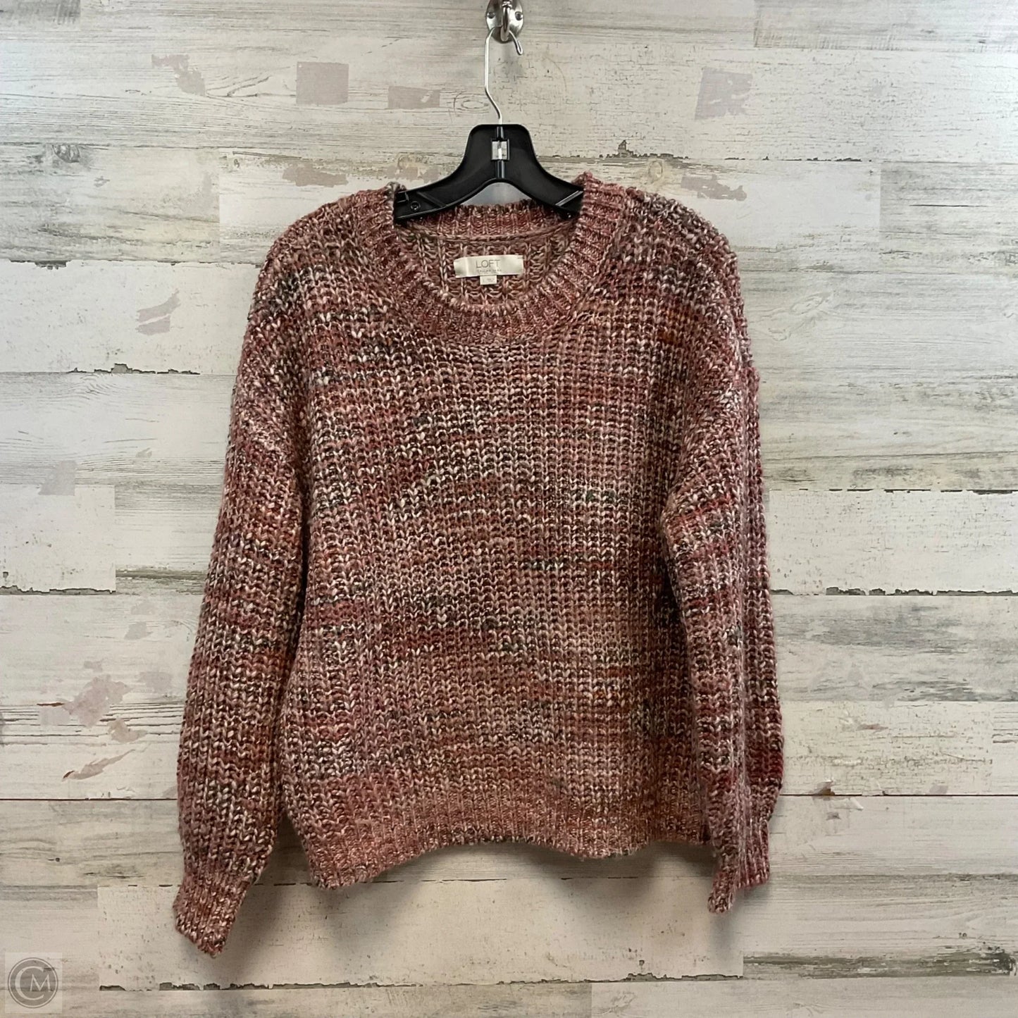 Sweater By Loft In Pink, Size: L