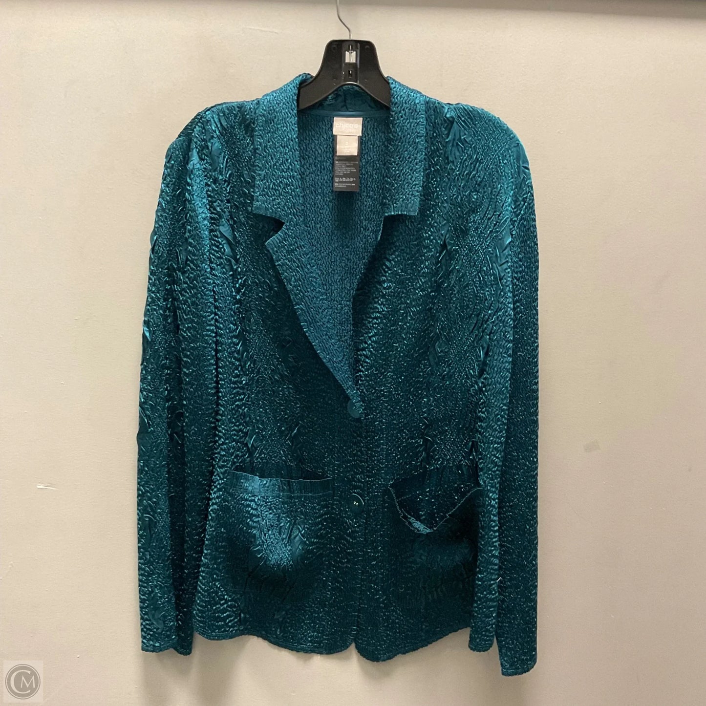 Cardigan By Chicos In Blue, Size: S