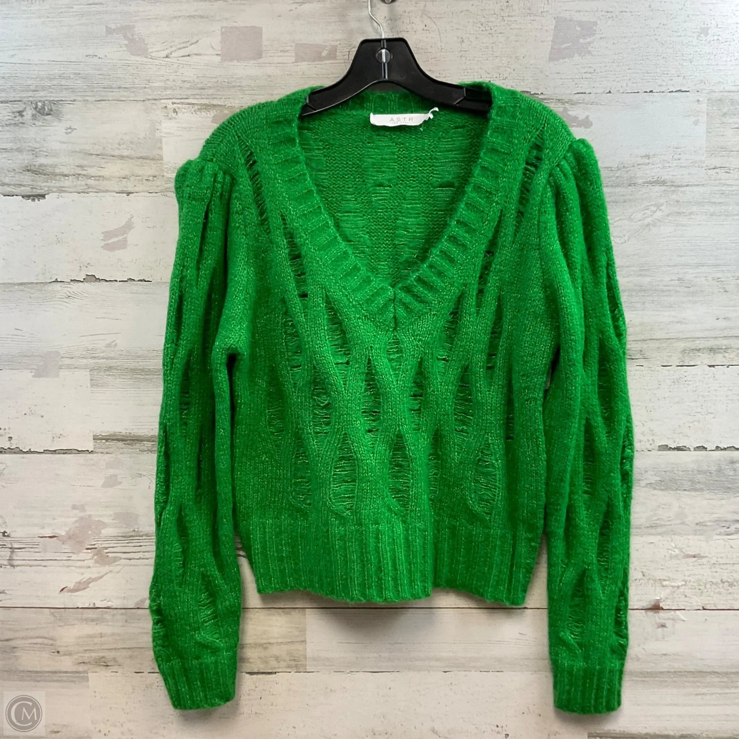 Sweater By Astr The Label In Green, Size: L