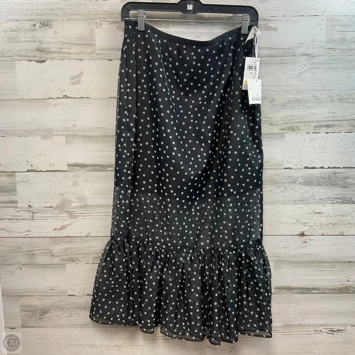 Top 2pc Short Sleeve By Cece In Black, Size: M