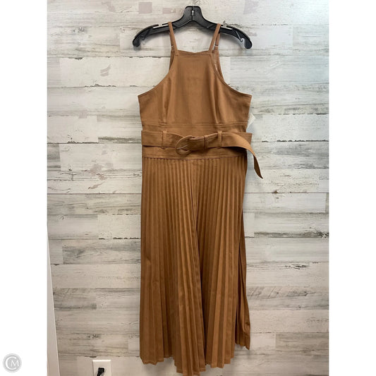 Dress Casual Midi By Cinq A Sept In Brown, Size: M