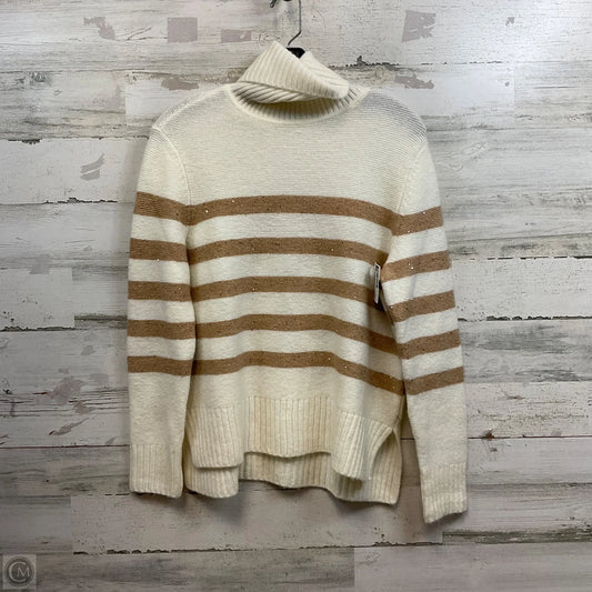 Sweater By Talbots In Cream, Size: S