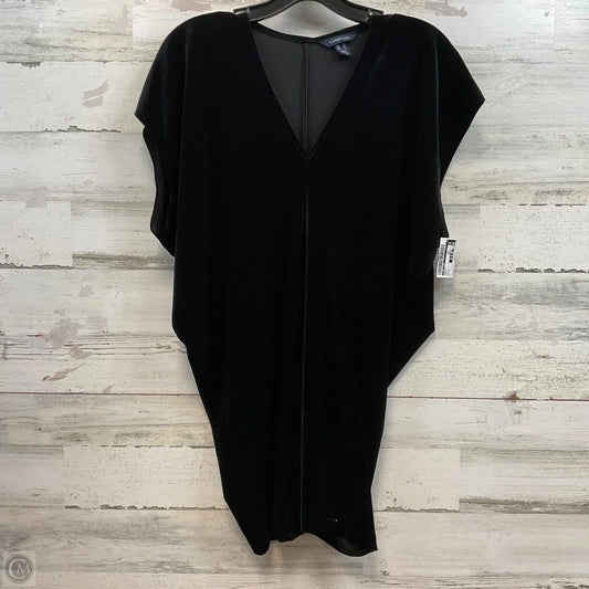 Top Short Sleeve By Lands End In Black, Size: M