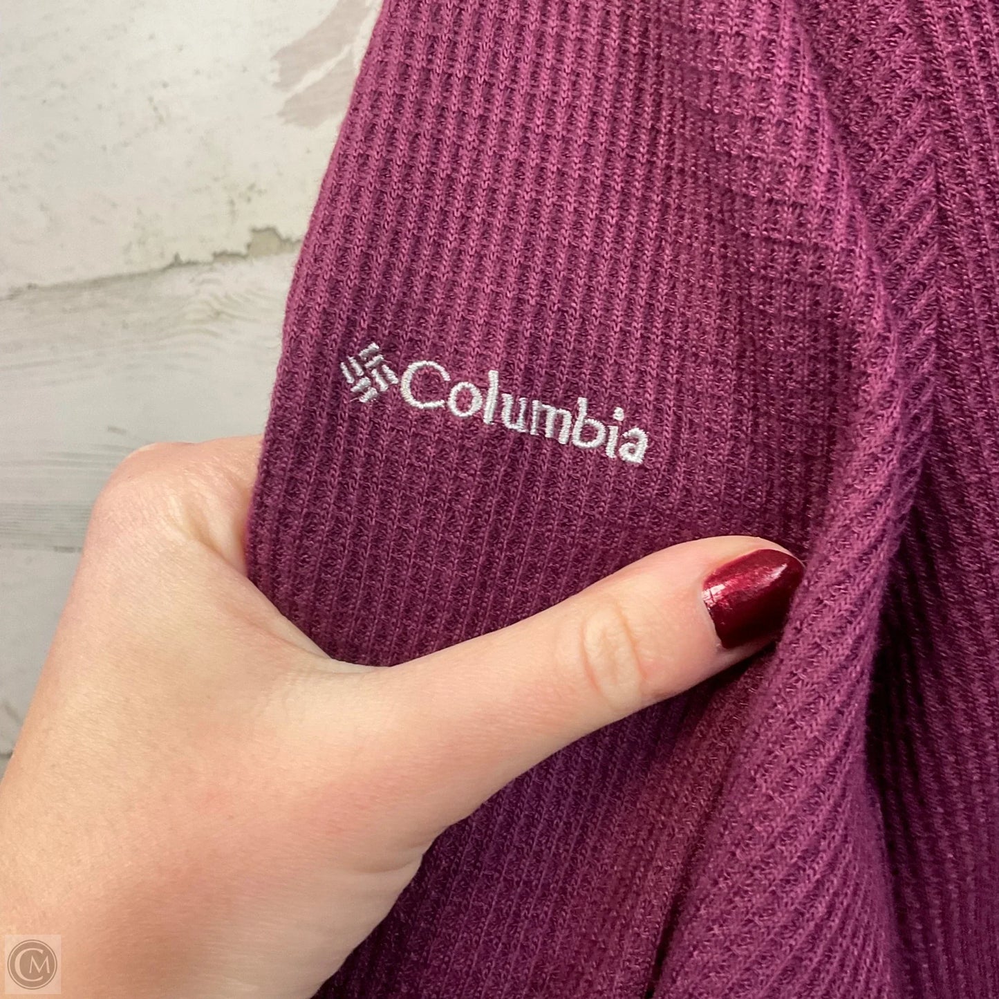 Top Long Sleeve By Columbia In Purple, Size: S