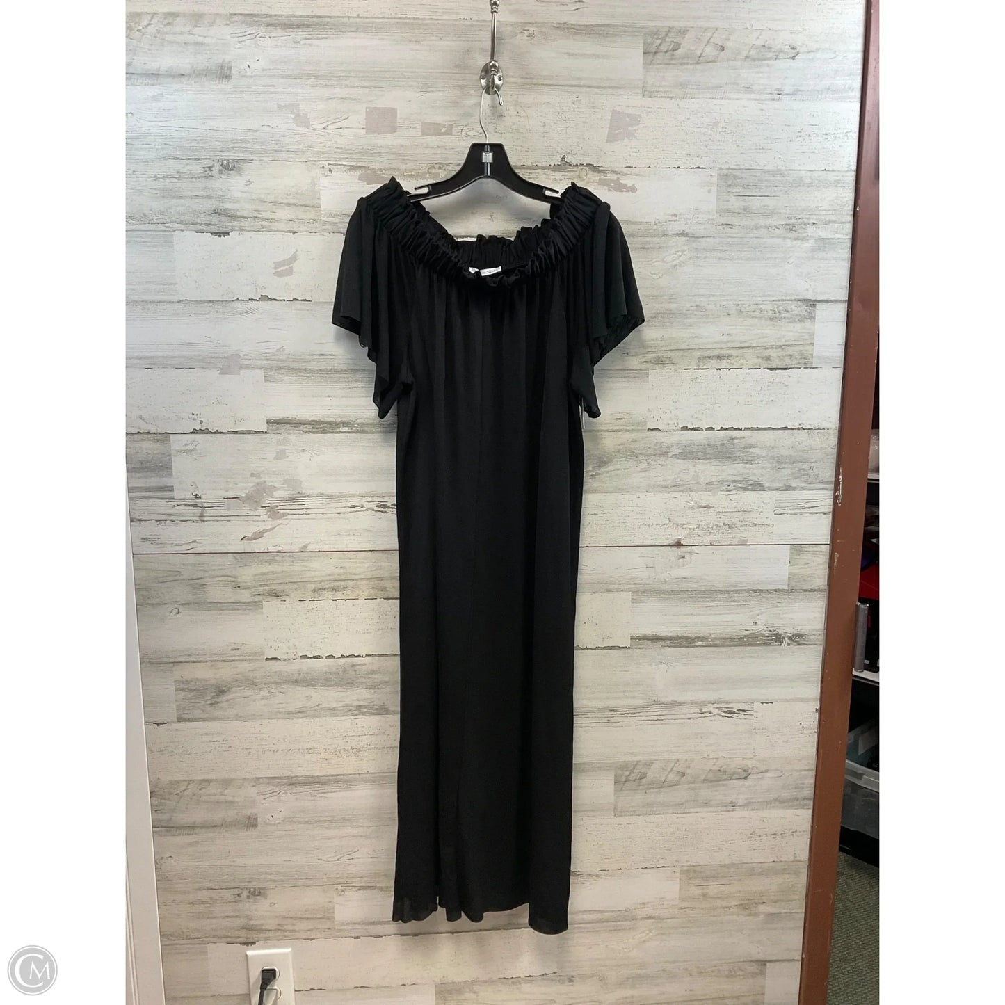 Dress Casual Maxi By Zara In Black, Size: M