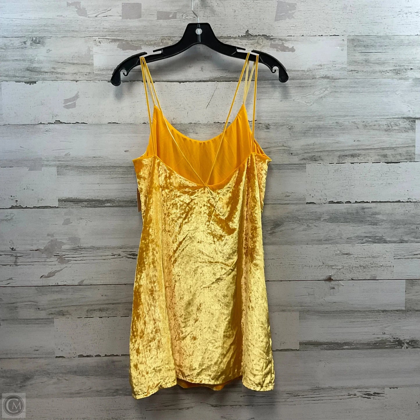 Dress Party Short By Zara In Yellow, Size: M