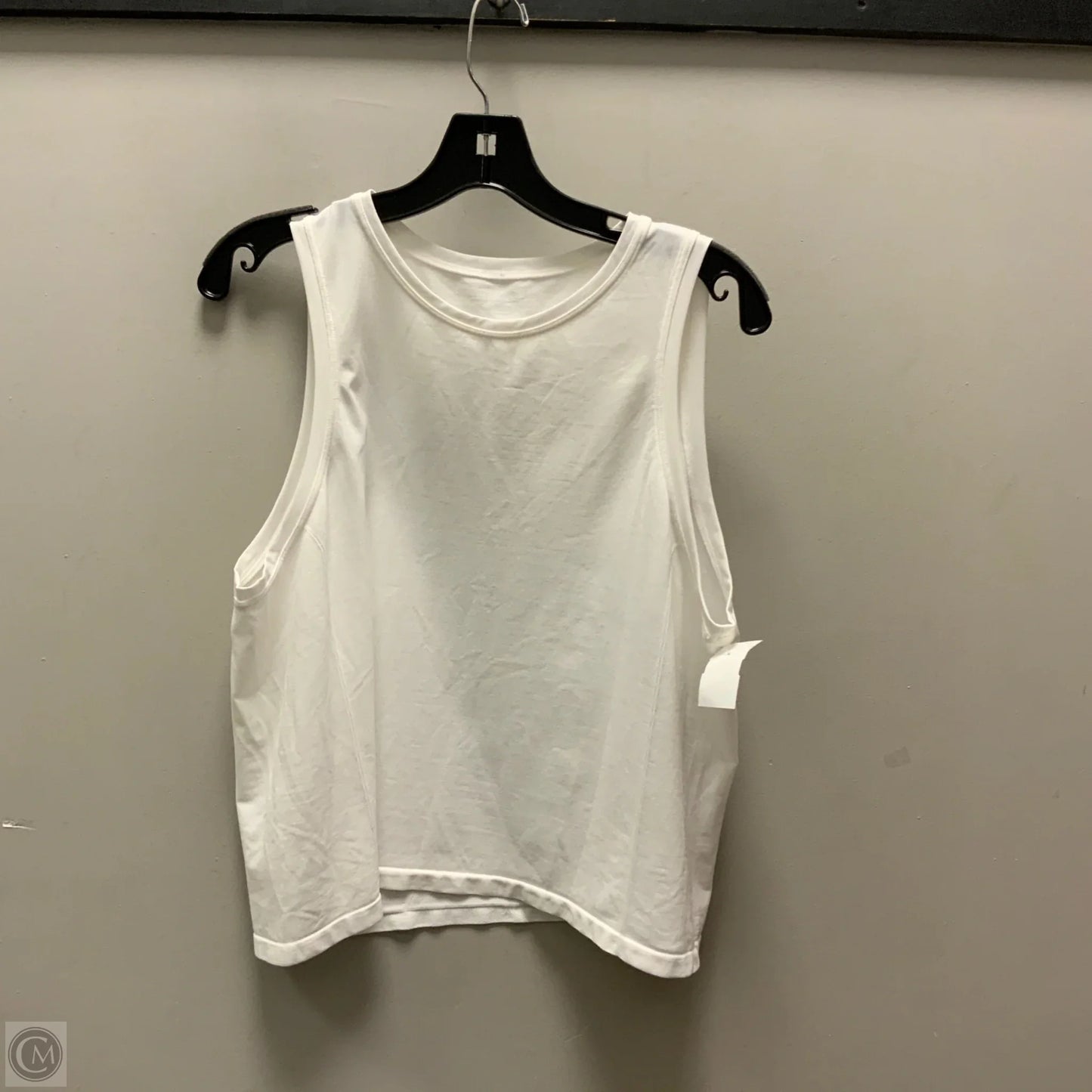 Athletic Tank Top By Fabletics In White, Size: M