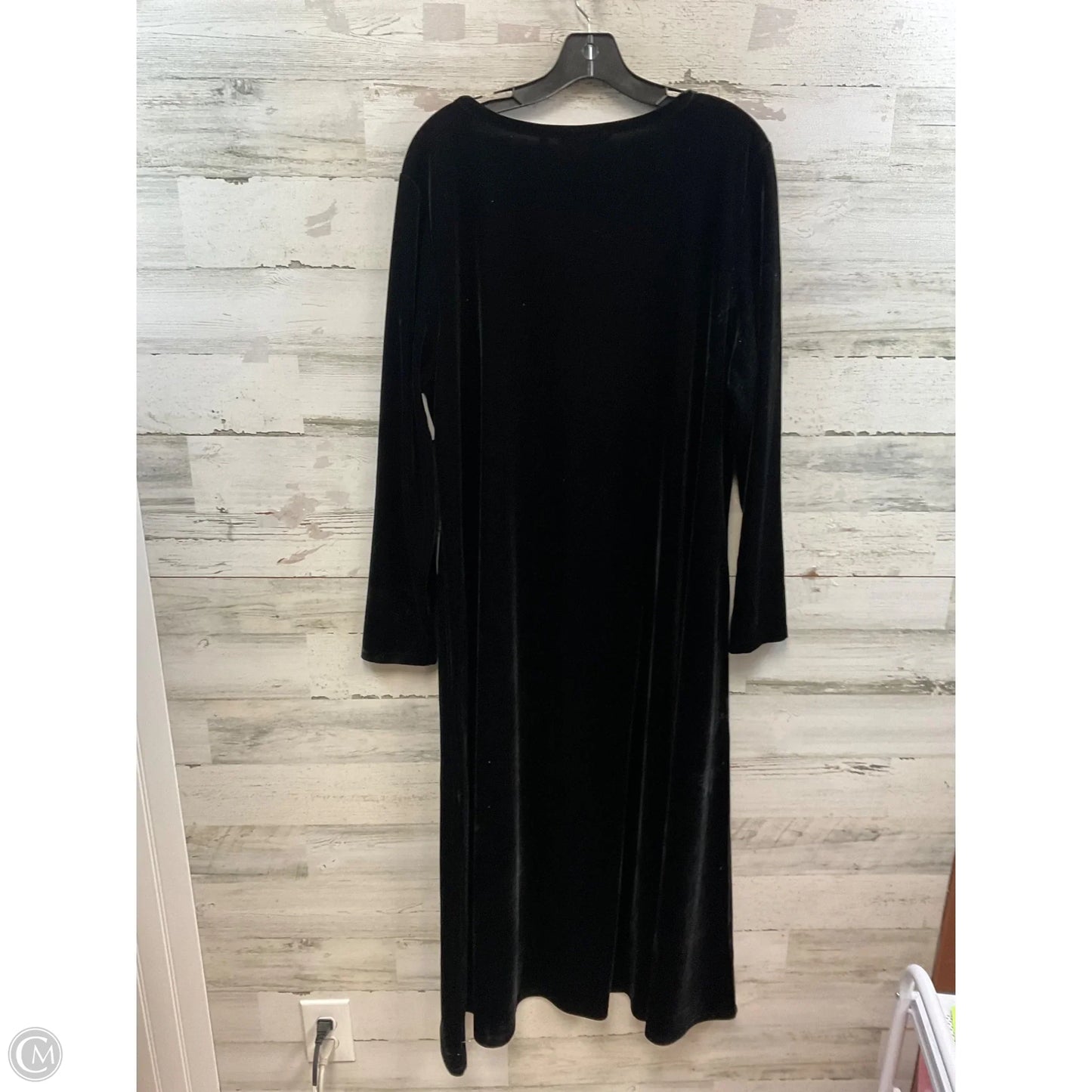 Dress Party Long By Soft Surroundings In Black, Size: 2x