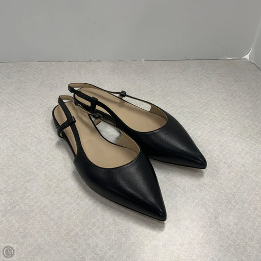 Shoes Flats By Theory In Black, Size: 7