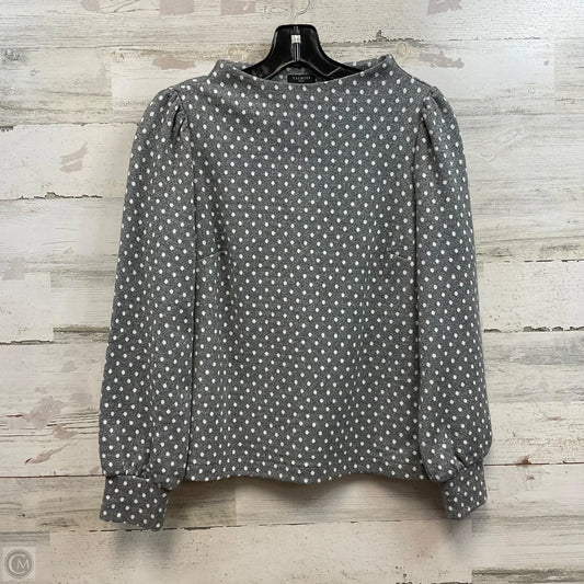 Top Long Sleeve By Talbots In Grey, Size: Sp