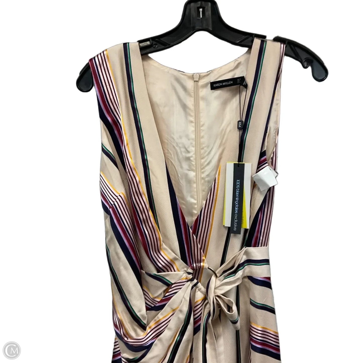 Dress Work By Karen Millen In Striped Pattern, Size: M