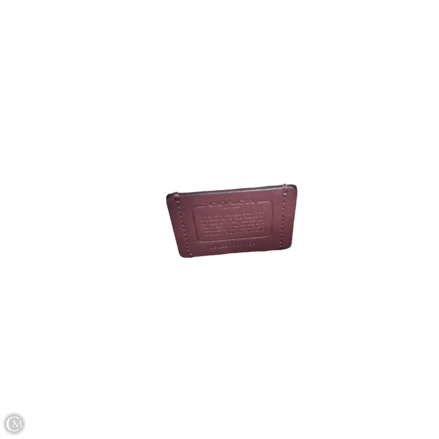 Handbag Designer By Coach, Size: Small