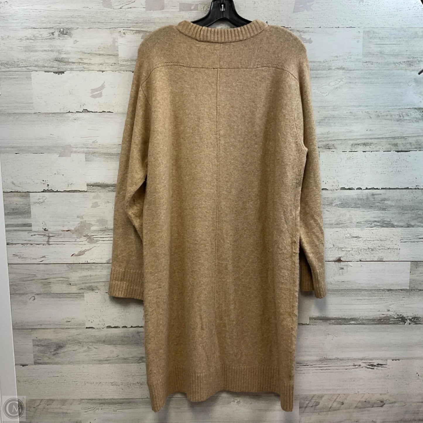 Dress Sweater By Loft In Tan, Size: M