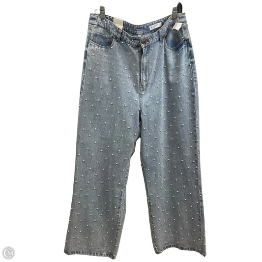Jeans Wide Leg By Blanknyc In Blue Denim, Size: 14