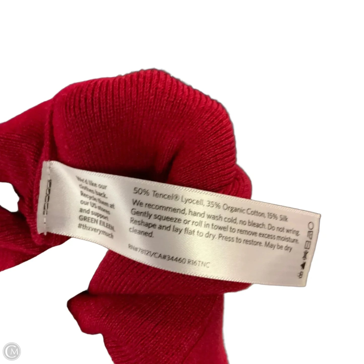 Cardigan By Eileen Fisher In Red, Size: L