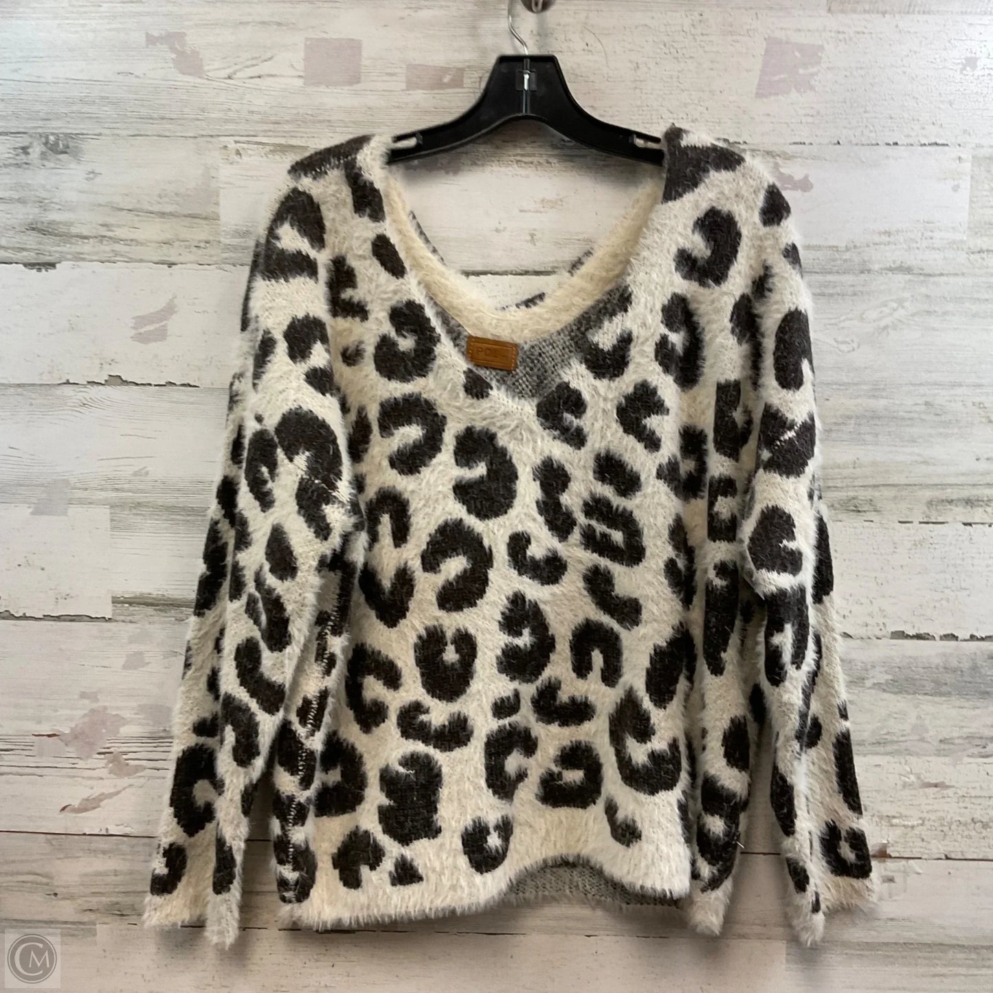Sweater By Pol In Animal Print, Size: M