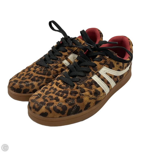 Shoes Sneakers By Steve Madden In Animal Print, Size: 7.5