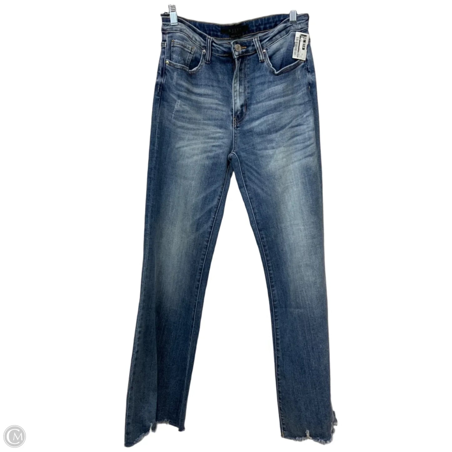 Jeans Flared By Risen In Blue Denim, Size: 10
